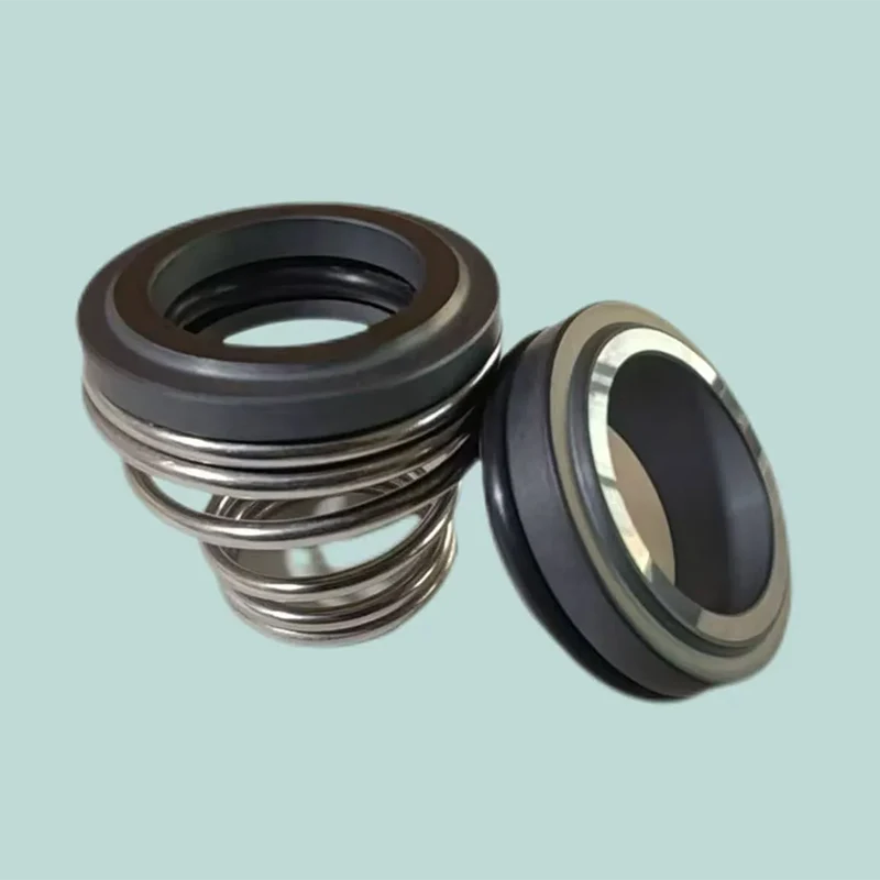 What are the characteristics of single spring mechanical seals?